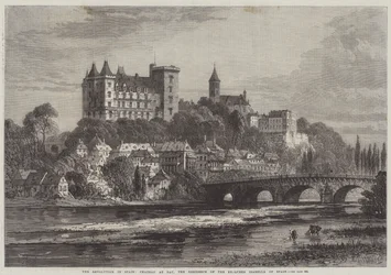 La Révolution en Espagne, Château de Pau, la Résidence de l